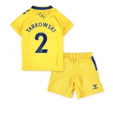 Everton James Tarkowski #2 Tredjeställ Barn 2022-23 Korta ärmar (+ Korta byxor)